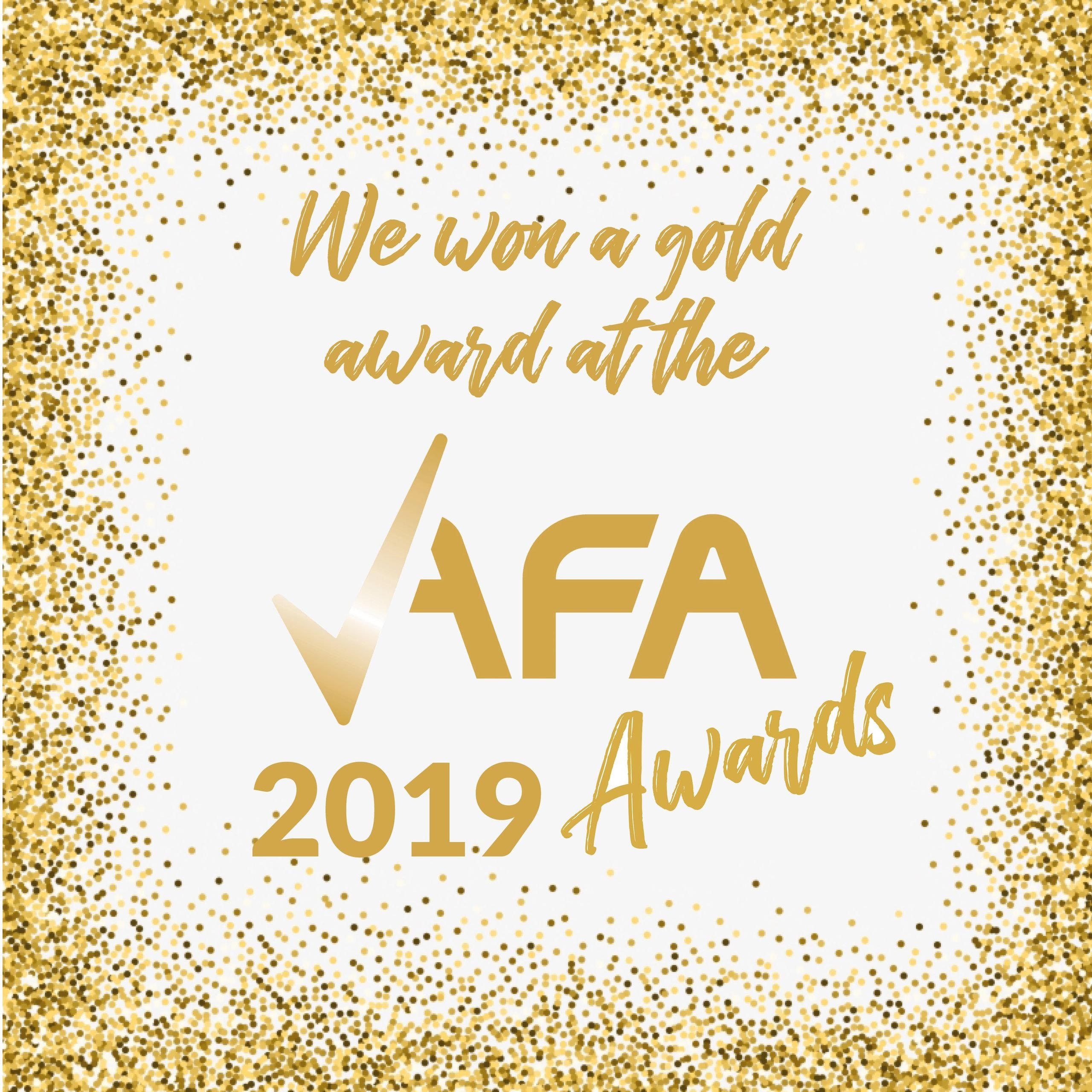 AFA 2019 Gold Award